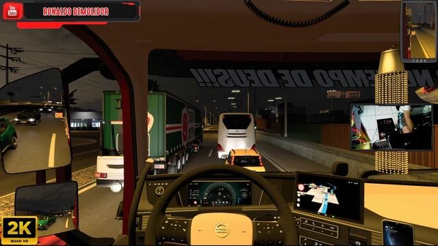 EURO TRUCK SIMULATOR 2 - PROMODS 1.49 - PUXANDO GUINDASTE DE 70 TONELADAS NO VOLVO FH5 2022 540CV смотреть онлайн