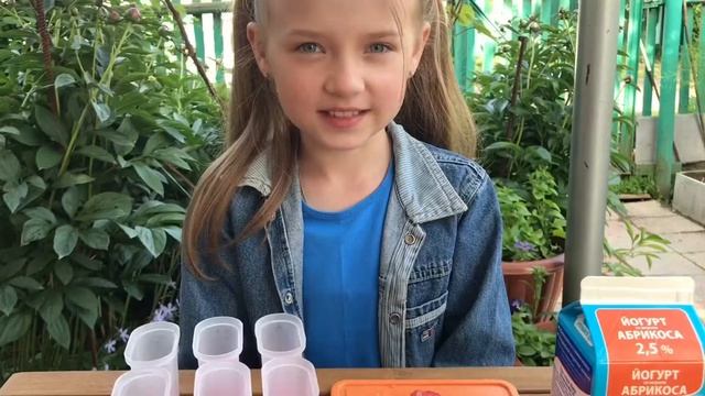 •|Dashka•Show|• Готовим с Дашкой #2 • Йогуртовое мороженое с клубникой • смотреть онлайн
