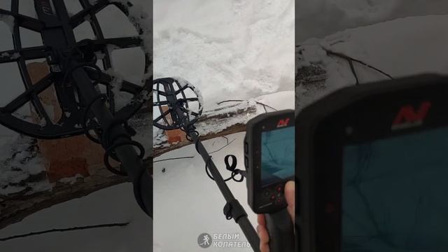 Minelab Manticore кирпич и 1 копейка под ним смотреть онлайн