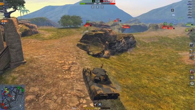 World of Tanks Blitz v6.6 Ghost Shell compilation смотреть онлайн