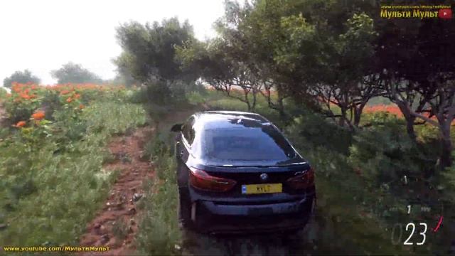 BMW X6 M Driving Simulator | Realistic Offroad Car | Forza Horizon 5 смотреть онлайн
