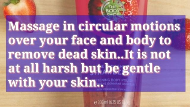 The Body Shop Strawberry Body Polish Honest Review || Available On Nykaa смотреть онлайн