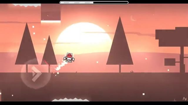 Flux Прохождение красивый уровней | Geometry Dash