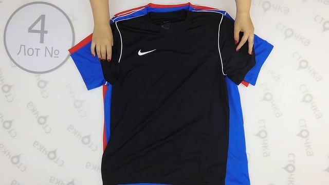 Nike" T-shirts Men , 4 Цена за ед :9.9 евро, сток одежда оптом смотреть онлайн