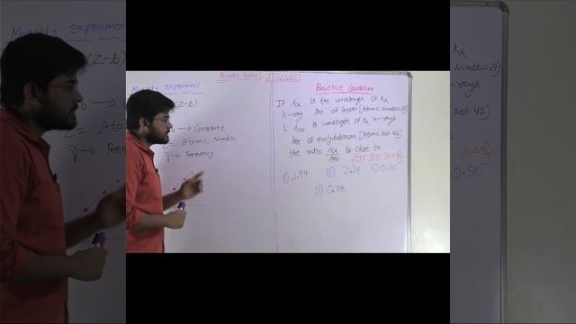 Moseley Experiment Atomic Number | Periodic Table | #jee #neet #jeechemistry #thinkjee #neet