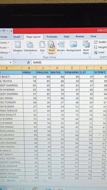 print header row every page #excel #viral #trending #reels #youtubeshorts #shortvideo #shorts #adca