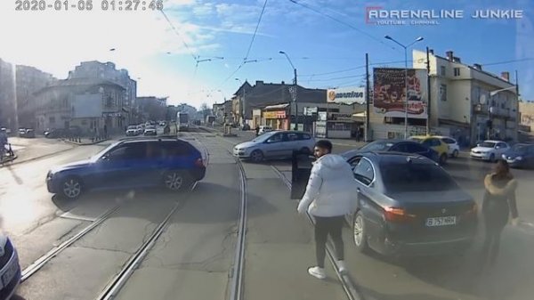 TRAM Driver VS BMW Driver | BUCHAREST, Romania 2020 |