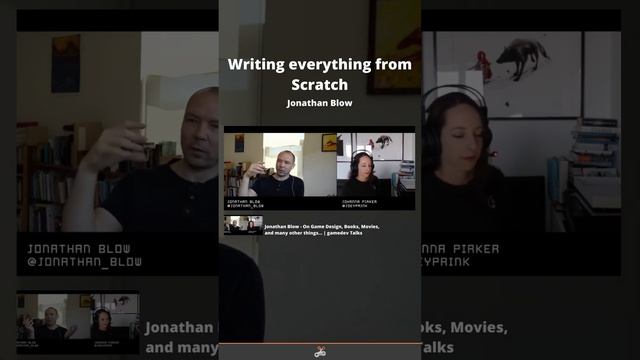 Writing Everything From Scratch - Jonathan Blow #shorts