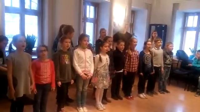 Песня от студентов Юникорн. Song from Unicorn students. смотреть онлайн