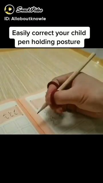 Pencil Holding Posture For Kids смотреть онлайн