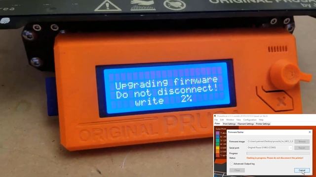 Prusa Mini & Prusa I3 MK3: How To Update The Firmware