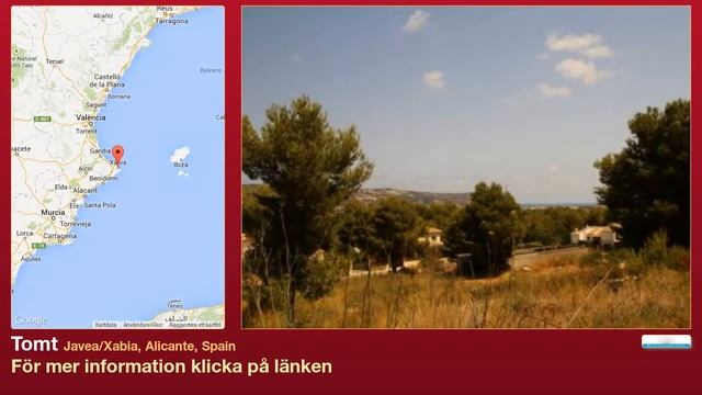 Tomt till salu i Javea/Xabia, Alicante, Spain смотреть онлайн
