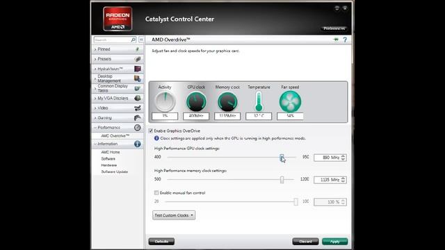 ATI HD 5670 Overclock смотреть онлайн