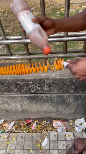 Super Crispy Spiral Potato Chips #shorts смотреть онлайн