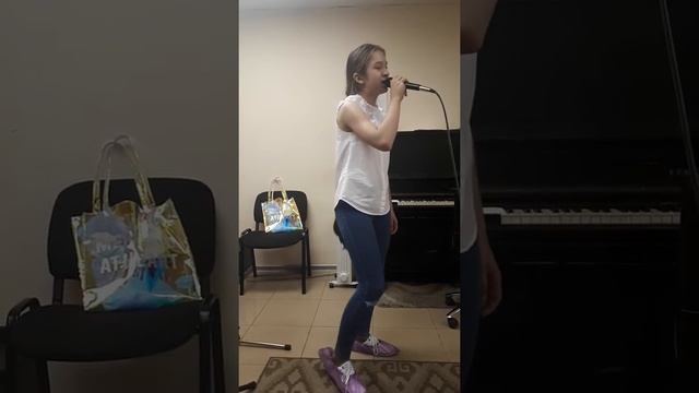 Урок вокала,Плохих Полина,11 лет,Route 66 версия Натали Коул. смотреть онлайн