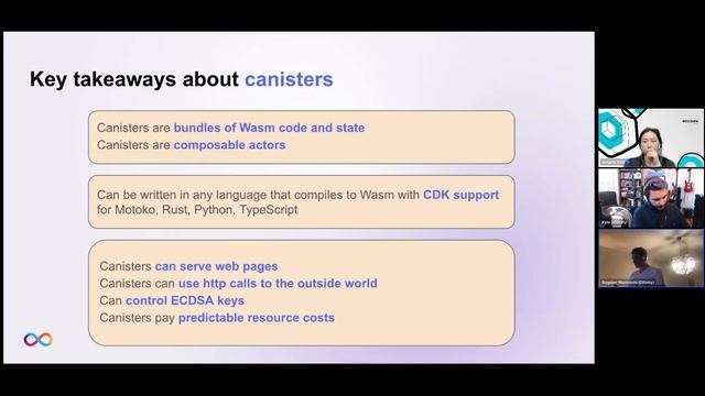 ICP Zero to Dapp Educate: Canisters — Smart Contracts on Steroids смотреть онлайн