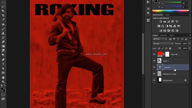 KGF Chapter 2 movie poster editing in Photoshop tutorial in PicArt Editing | Yash | смотреть онлайн