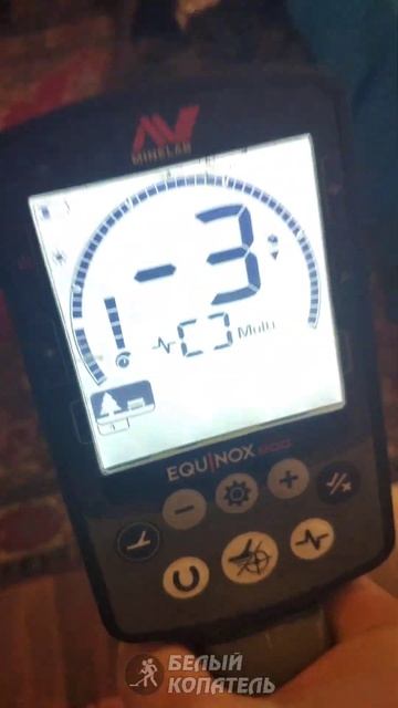 Minelab Equinox 800 и ржавое железное кольцо смотреть онлайн