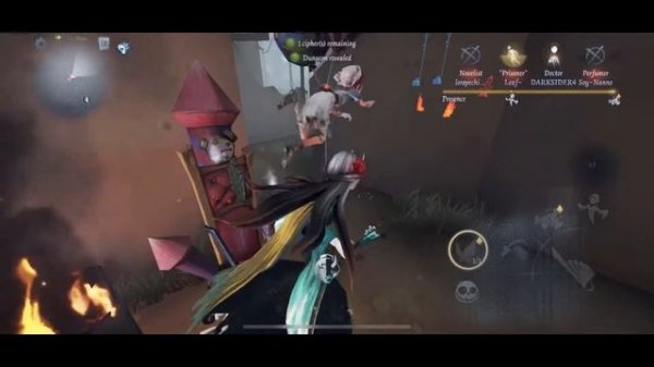 IdentityV- Geisha ONCE Series Skin + Returning Accessory ‘Burning Cherry’ || VennieBear