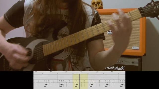 Cannibal Corpse - Hammer Smashed Face - Guitar смотреть онлайн