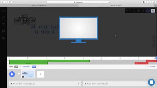 How to Create an Animated Video using Explee - Free Tutorial-Part 1 смотреть онлайн