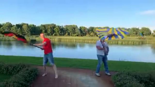 Флаги на речке. Воронеж 2019 смотреть онлайн