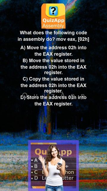 Assembly What does the following code in assembly do mov eax 02h смотреть онлайн