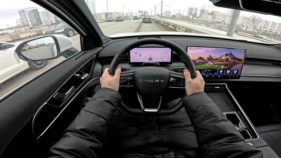 2024 CHERY TIGGO 9 2.0T 249 HP POV TEST DRIVE смотреть онлайн