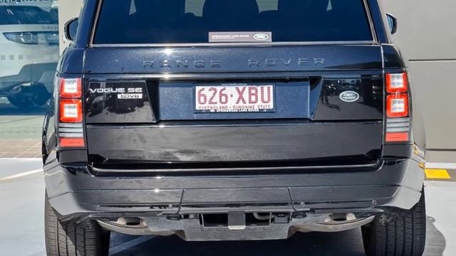 2015 Land Rover Range Rover L405 15.5MY SDV8 Vogue SE Santorini Black 8 Speed Sports Automatic Wago смотреть онлайн