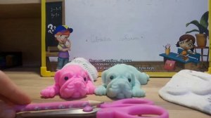 МК на кофточку для сквиши собачки🐶💗