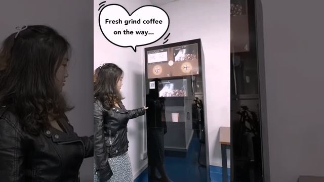 AI Vertical fully automatic coffee vending machines смотреть онлайн
