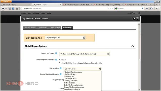 News and Articles management with PackFlash News for DotNetNuke - part 2/4 - Video #319 смотреть онлайн