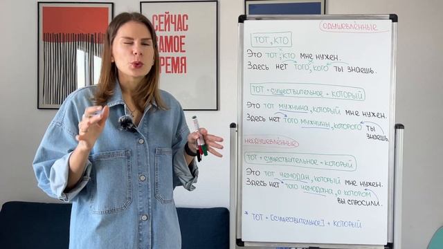 Урок 6. ТОТ + КТО или ТОТ + КОТОРЫЙ – что использовать в сложном предложении? смотреть онлайн