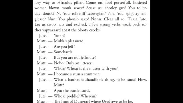 Finnegans Wake Audiobook || Book I Chapter 1 -- James Joyce