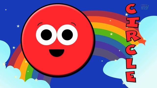 Детские песни на английском языке Shapes Song смотреть онлайн