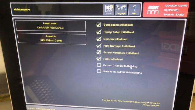 2011 DEK Photon Screen Printer For Sale L5626 (3) смотреть онлайн