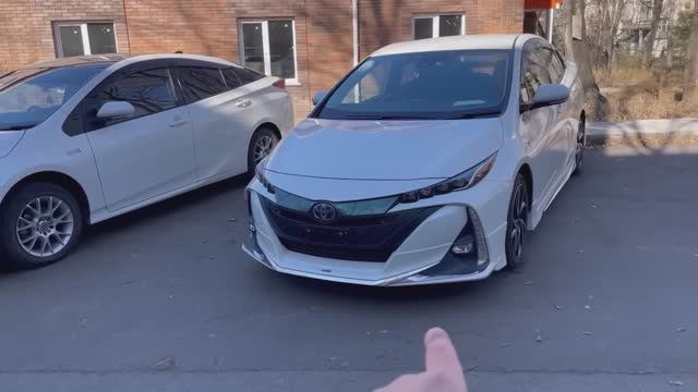 Расход 3.5 литра ! ГИБРИД Тойота ПРИУС PHV с Аукциона Японии Обзор смотреть онлайн
