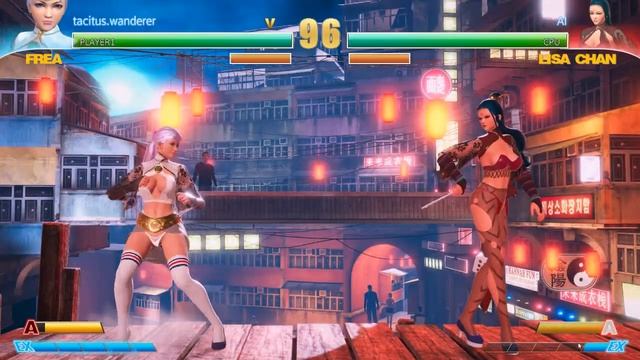 Fight Angel Special Edition (Uncensored Version) Playthrough - Arcade Mode 5th Fight (Lisa Chan)