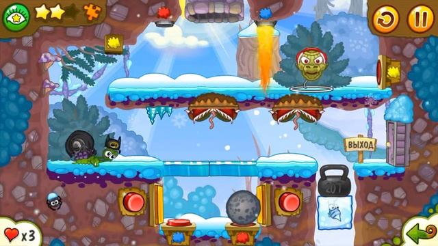 Snail Bob 2 LEVEL 5-10 Зимняя история смотреть онлайн