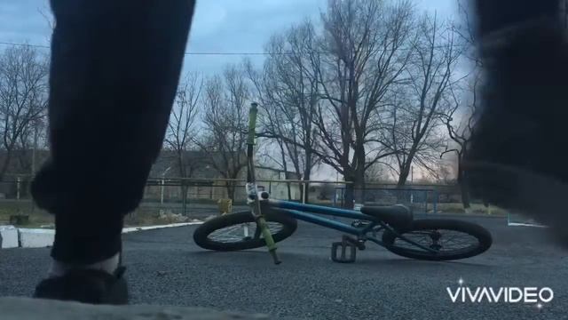 Трюки на Bmx.