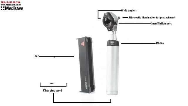 HEINE BETA 200 LED Fibre Optic Otoscope Set - B-141.28.388 смотреть онлайн