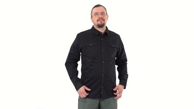 Рубашка Aigula AIG513 черный смотреть онлайн