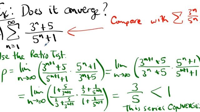 MATH222 Lesson 26 Ratio Test смотреть онлайн