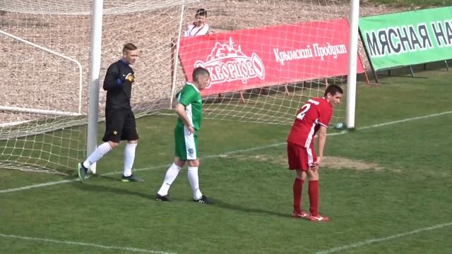 Футбол - ФК "Гвардеец" - ФК "Саки" (2-0) Второй тайм 31 апреля 2018 год п Гвардейское Крым смотреть онлайн