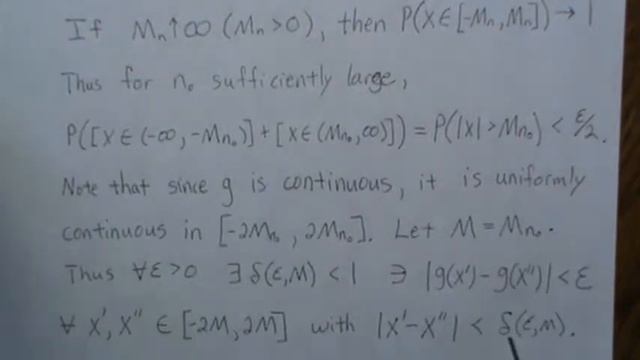 Basic Limit Theorems (9/11): Continuous Mapping Theorem смотреть онлайн