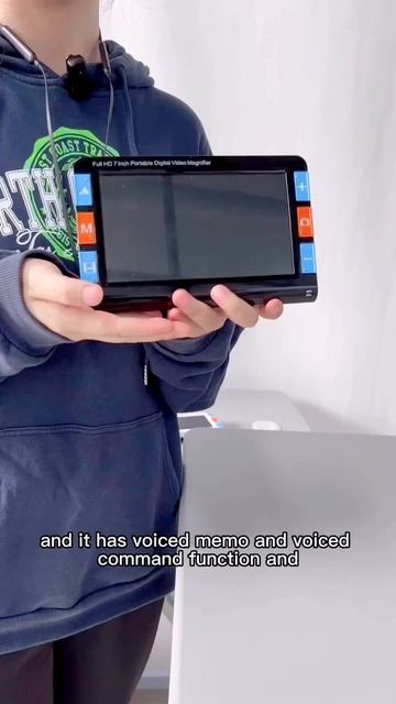 Get to know 7” video magnifier for low vision смотреть онлайн