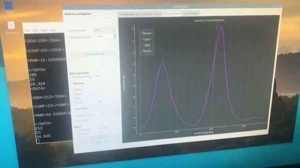 Kerberos SDR using a Nextion Screen