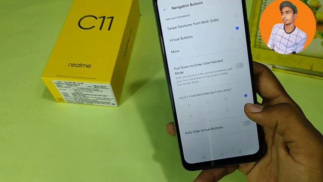 How to Customize navigation button setup in Realme C11 смотреть онлайн