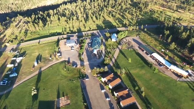 Parrot Bebop 2 - Manual Flight to the Lodge from the Cabin in Flaming Gorge! смотреть онлайн