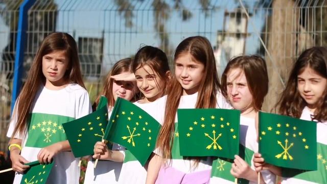ADYGE FLAG DAY IN  REYHANIYA. ISRAEL.  25/APRIL/2017     #Circassians #черкесы #адыги